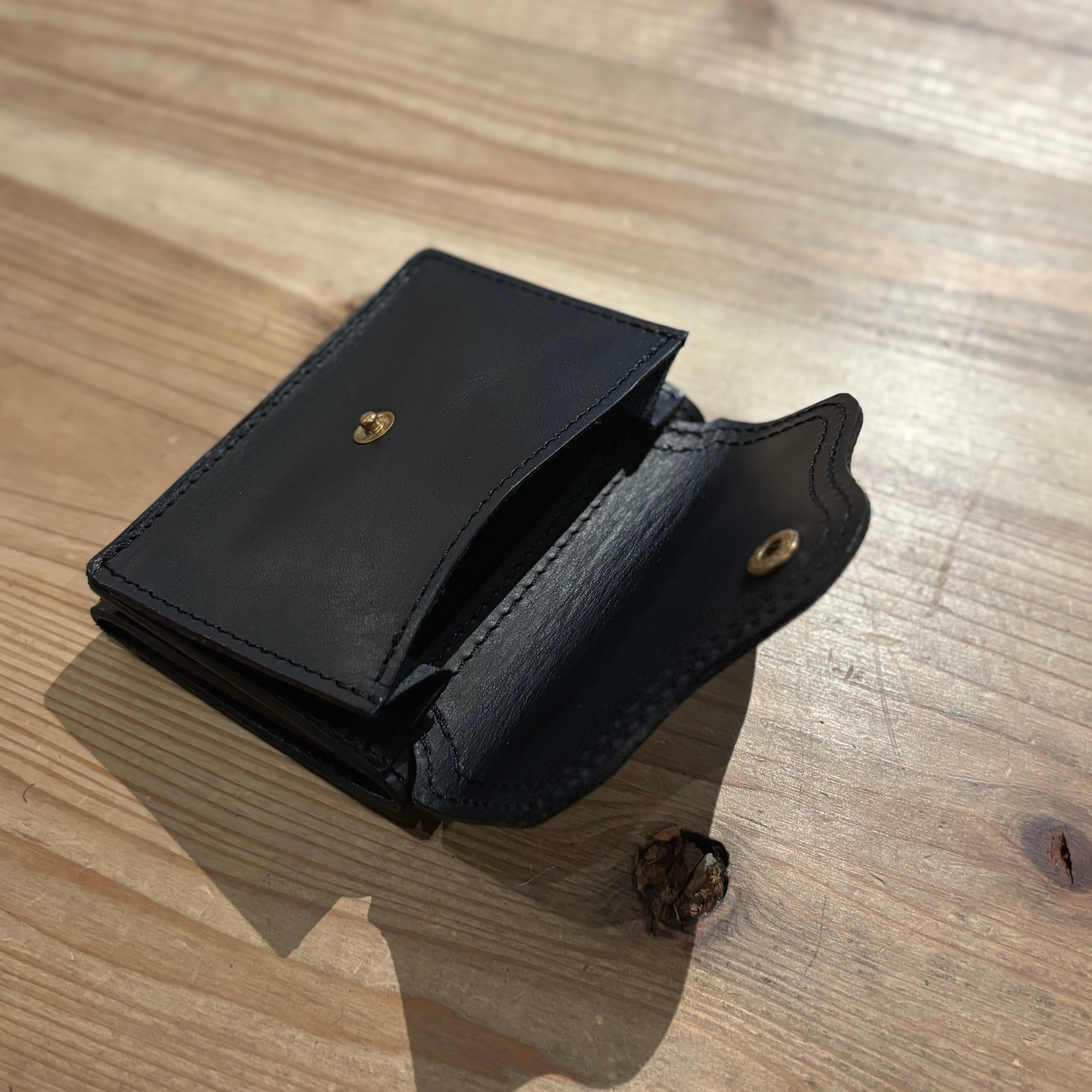VASCO / LEATHER VOYAGE POCKET WALLET- Black ヴァスコ レザー 財布 3