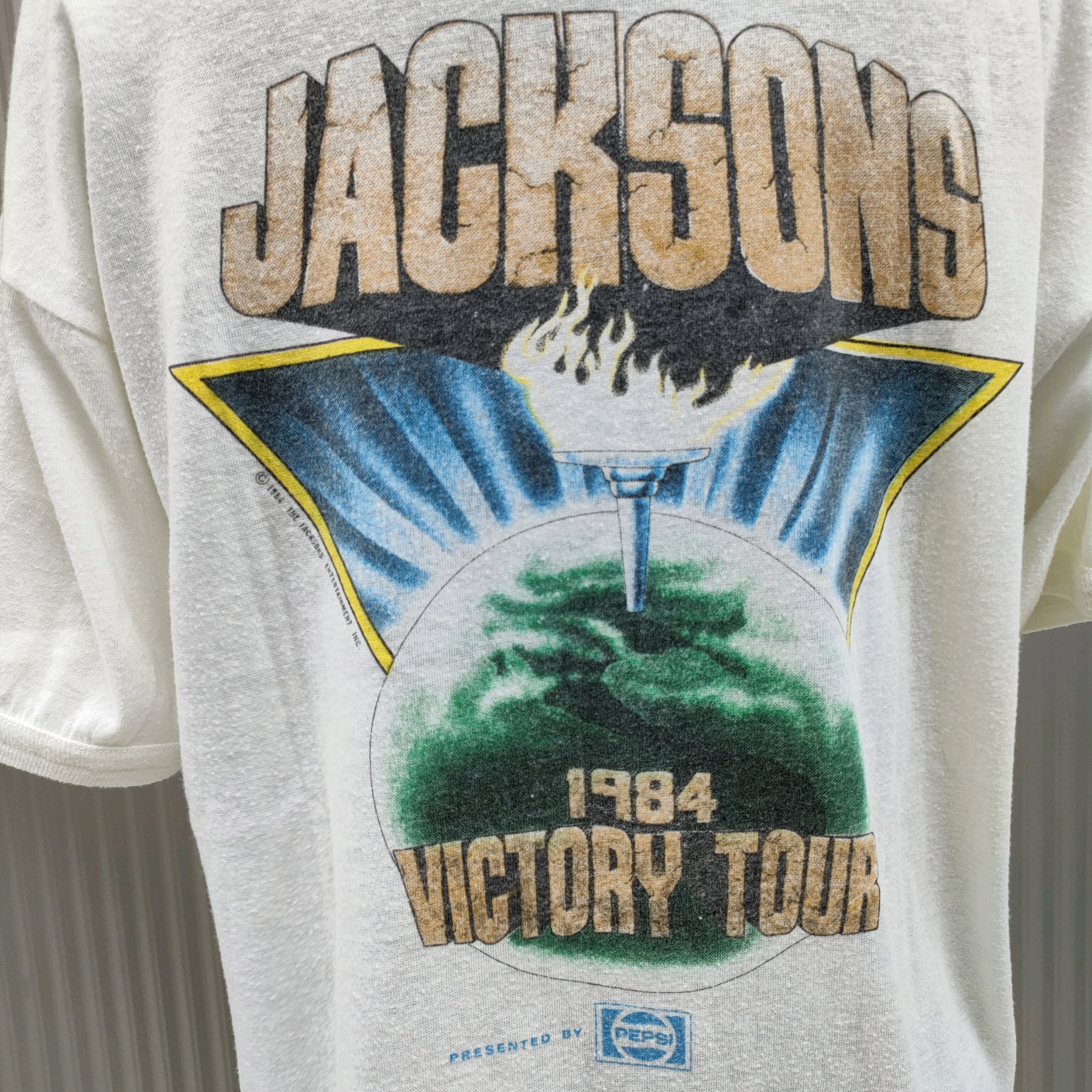 【未使用】MICHAEL JACKSON Tシャツ XL タグ付き 大きいサイズ