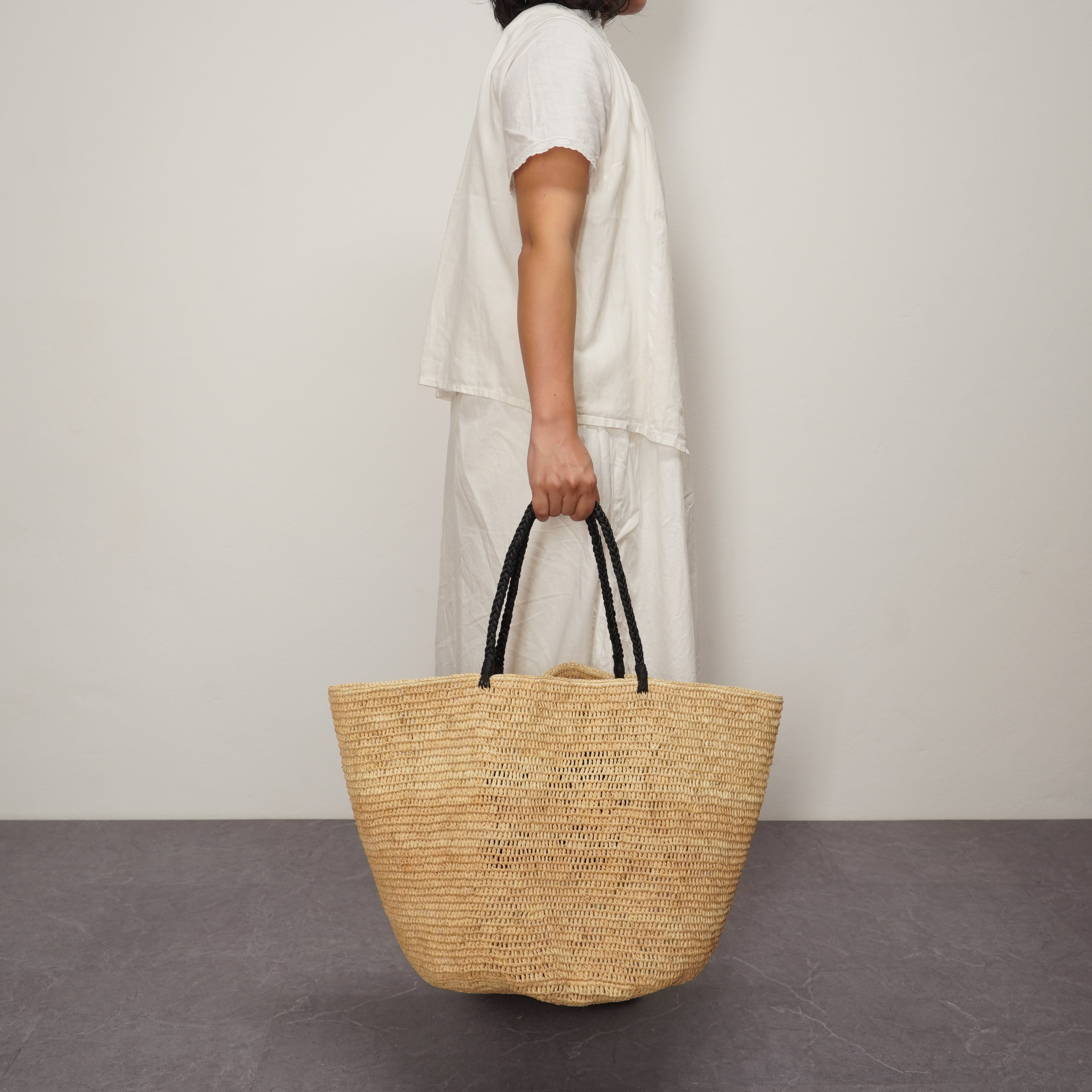 ampiana Lサイズ　かごバッグ Garaba bag | AMPIANA