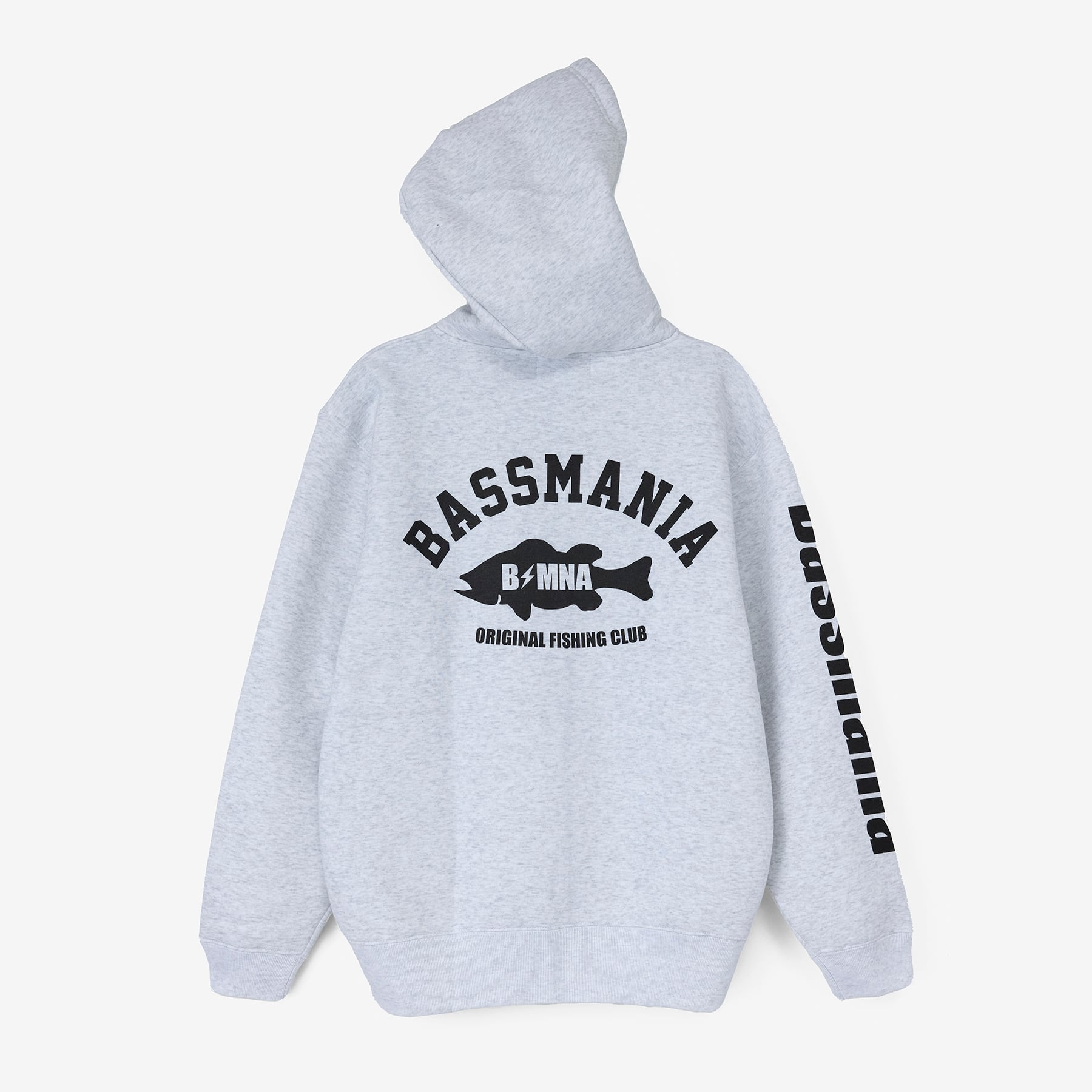 Logo Sweat Zip Parka [ASH GRY] | bassmania.jp