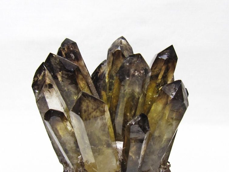 黒水晶 クラスター モリオン 原石 台座付属 一点物 182-8702 | 天然石