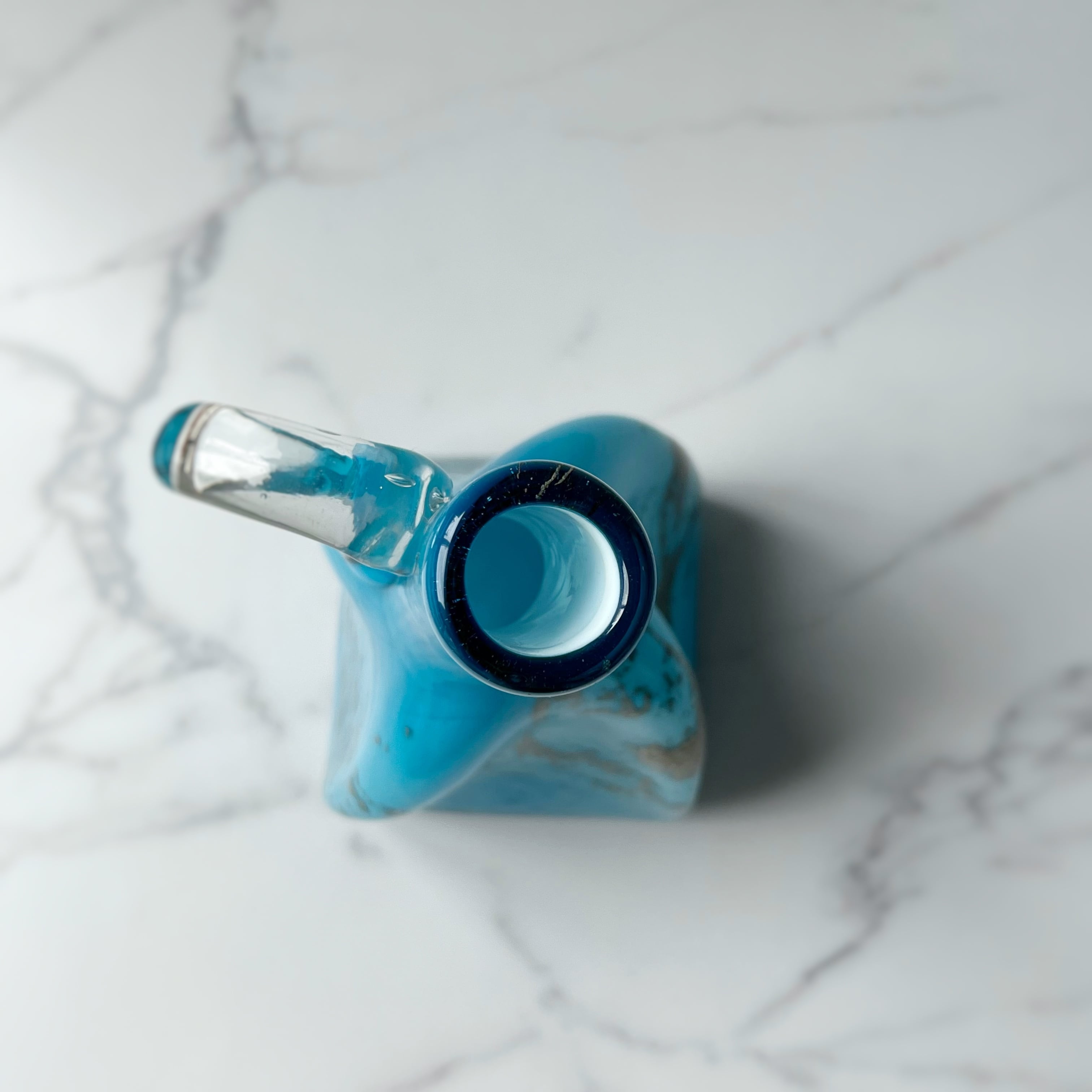 手吹きペルシャガラス（イランガラス）ピッチャー【SHISHEH-P002