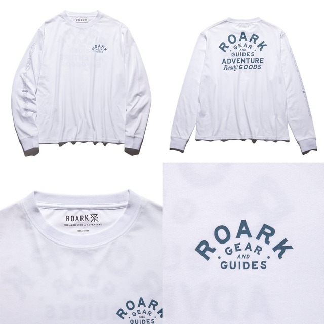 ロアークリバイバル ROARK REVIVAL 長袖Tシャツ DELTA QUICKDRY L/S CREW RLTJPD1100