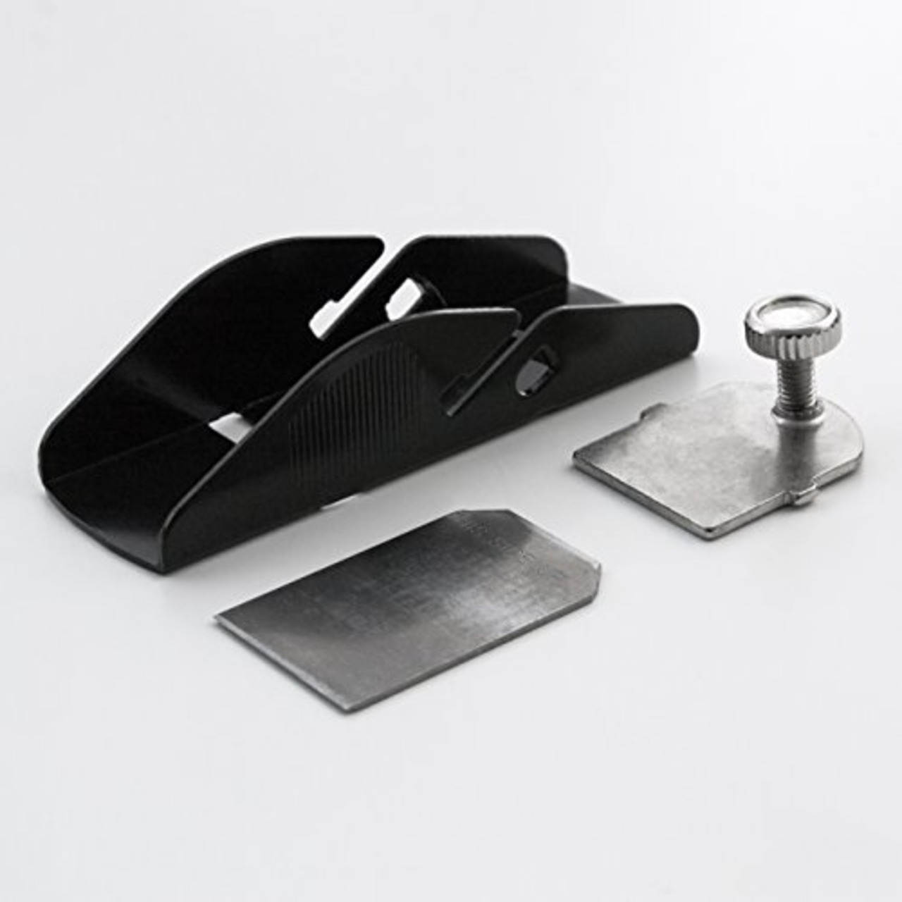 角利(KAKURI) 替刃式 ホビー鉋 本体 全長90mm 押し引き兼用設計 手のひらサイズ 軽量 小型 コンパクト 平面削り 面取り DIY 木材 木工 石膏 工作 かんな カンナ 41446