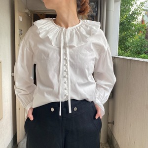 Bilitis Big Collar Blouse 2911-916 white