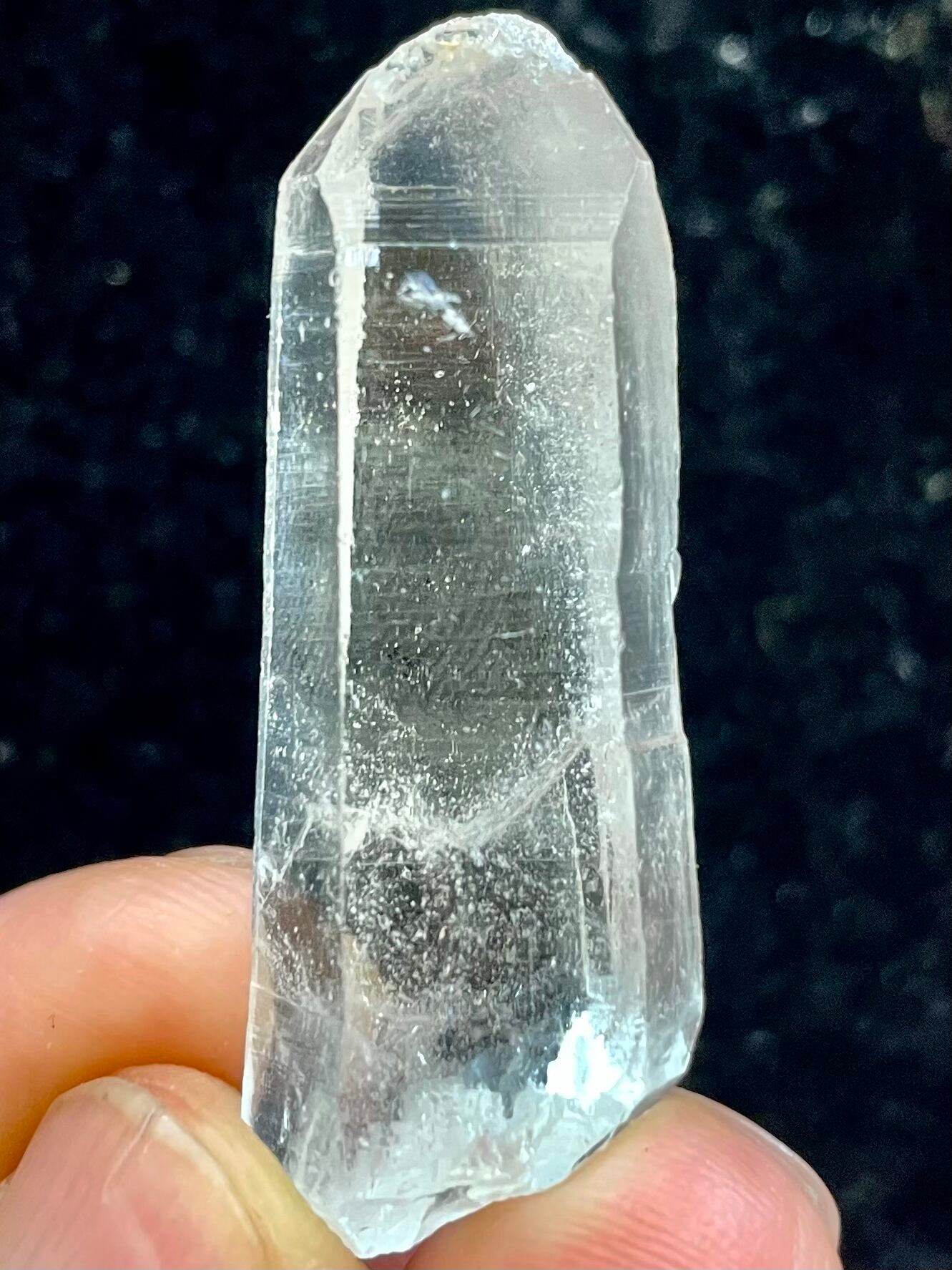 4) ブラジル産クオーツDT(レコードキーパー)