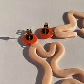 ポリマークレイピアス * サージカルステンレス -36