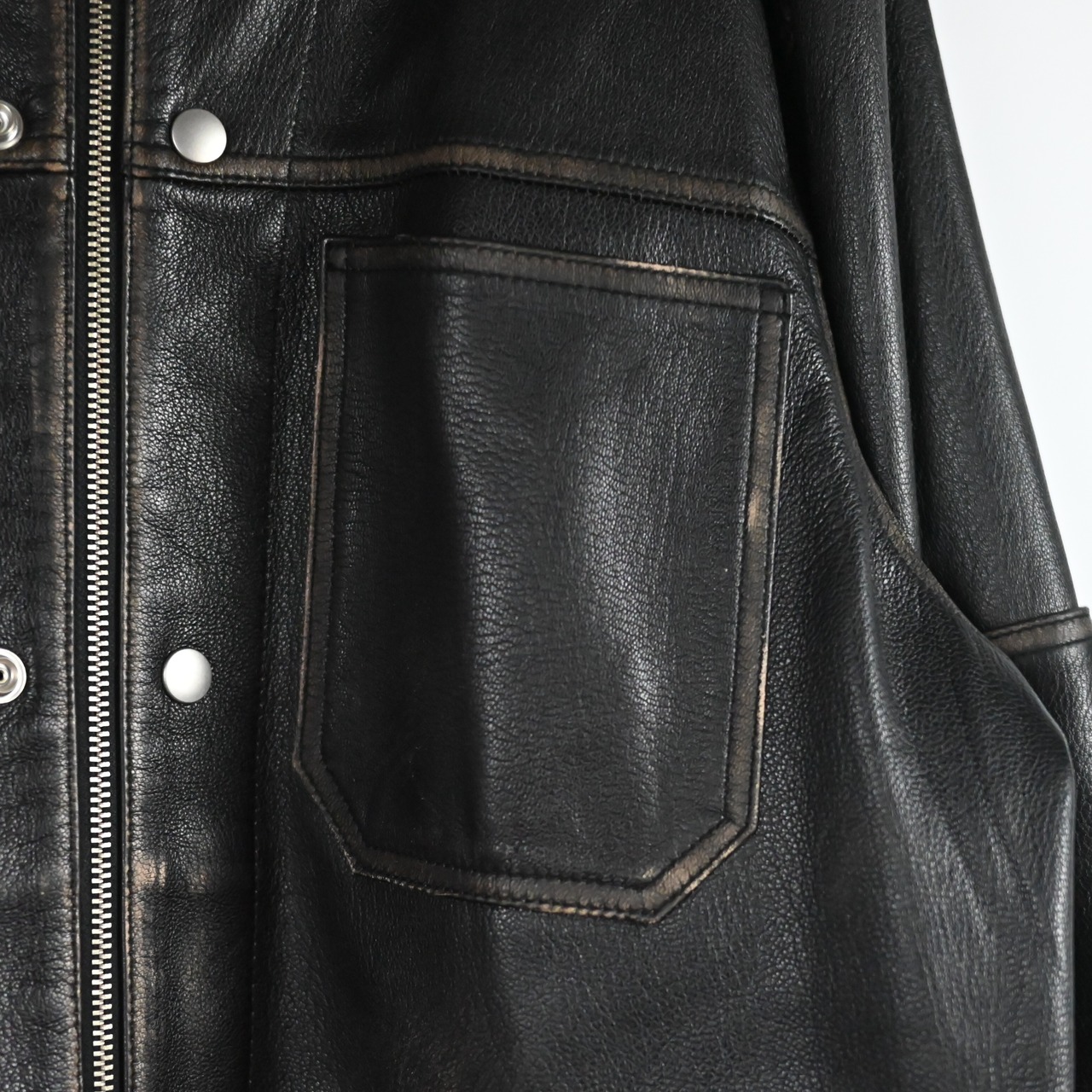 【店頭販売限定】barbell object / leather coverall size1 ,2完売