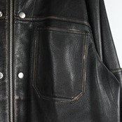 【店頭販売限定】barbell object / leather coverall size1 ,2完売