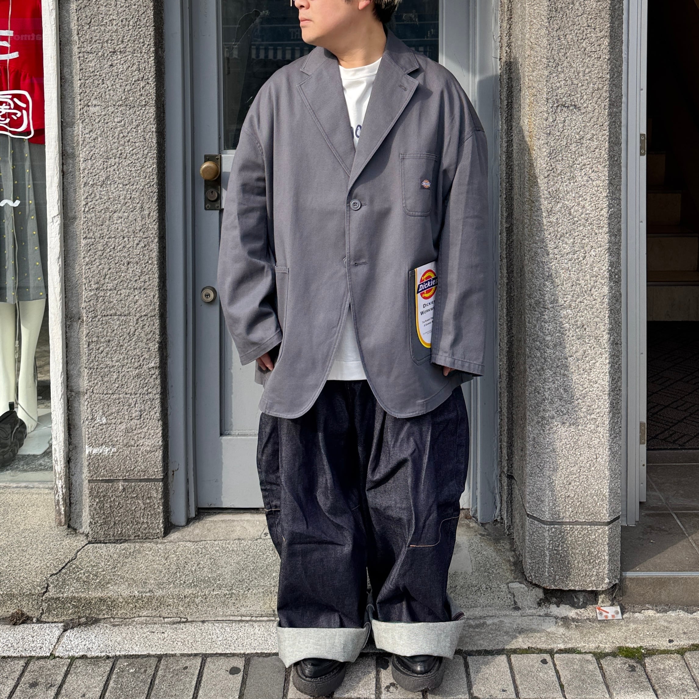 SHINYAKOZUKA / HIS JK WITH DICKIES(ISSUE #8) / CHARCOAL | ふぁいん