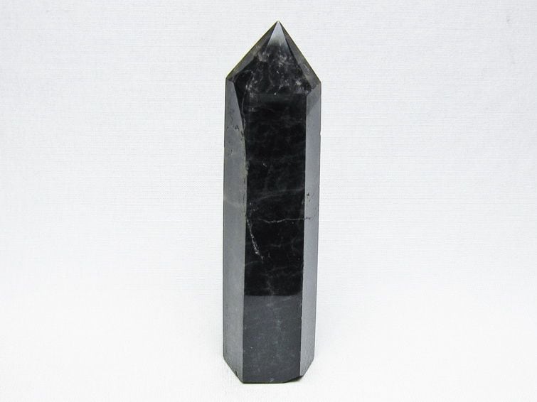 モリオン 六角柱 黒水晶 ポイント 置物 一点物 142-11218 | 天然石