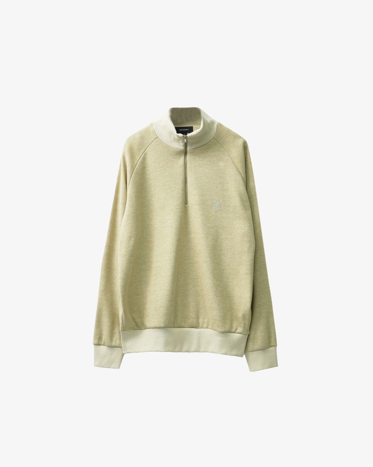 999HUMANITY] EASY KNITTED HALF ZIP UP (LIGHT GREEN) 正規品 韓国