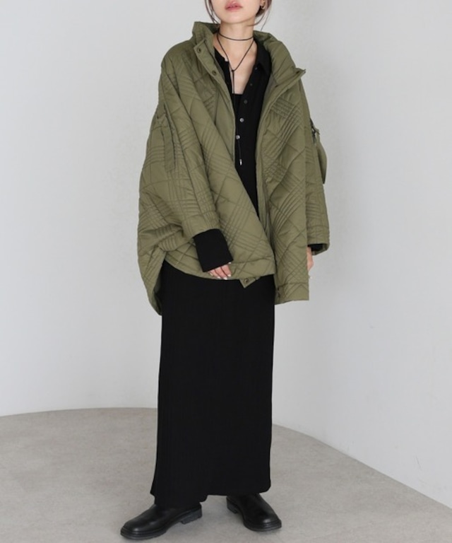 スリーブアレンジポンチョコート