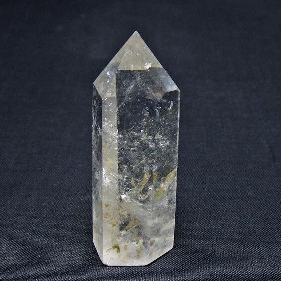 水晶 六角柱 ポイント 置物 一点物 142-10955