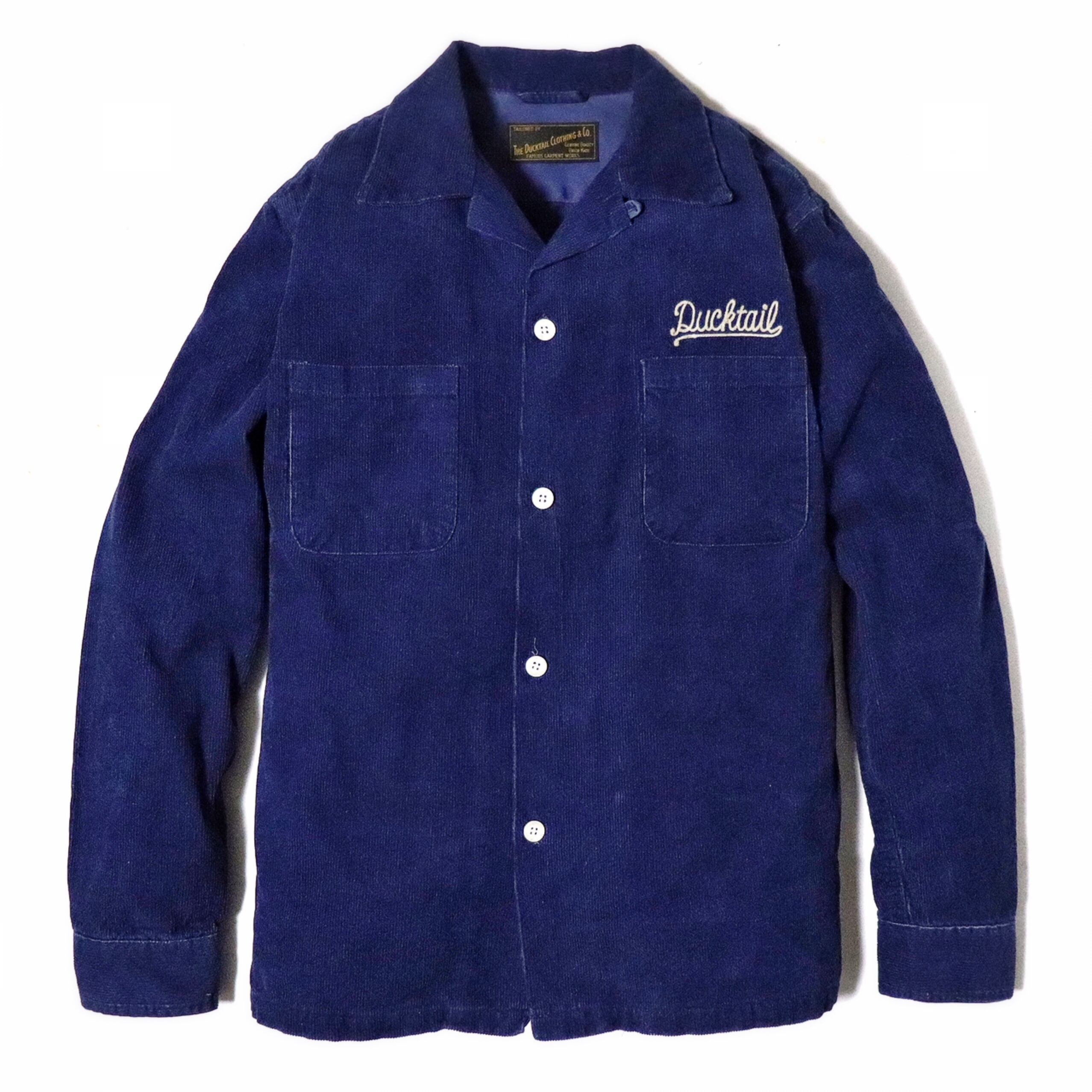 DUCKTAIL CLOTHING LONG SLEEVE CORDUROY SHIRTS 