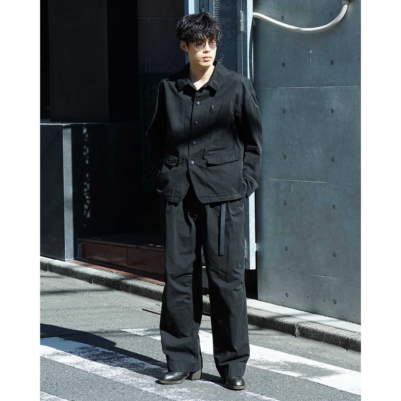 The Viridi-anne] (ザヴィリディアン) VI-3951-06 COTTON TWILL JACKET