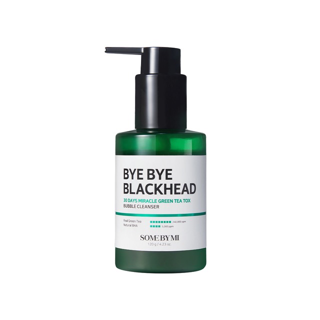 【30％OFF】ミラクル バブルクレンザー（BYE BYE BLACKHEAD 30 DAYS MIRACLE GREEN TEA TOX BUBBLE CLEANSER）パック