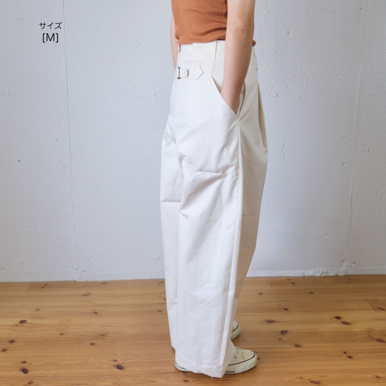 ASEEDONCLOUD/Handwerker (ハンドベーカー) wide trousers 備前壱号 ワイドパンツ