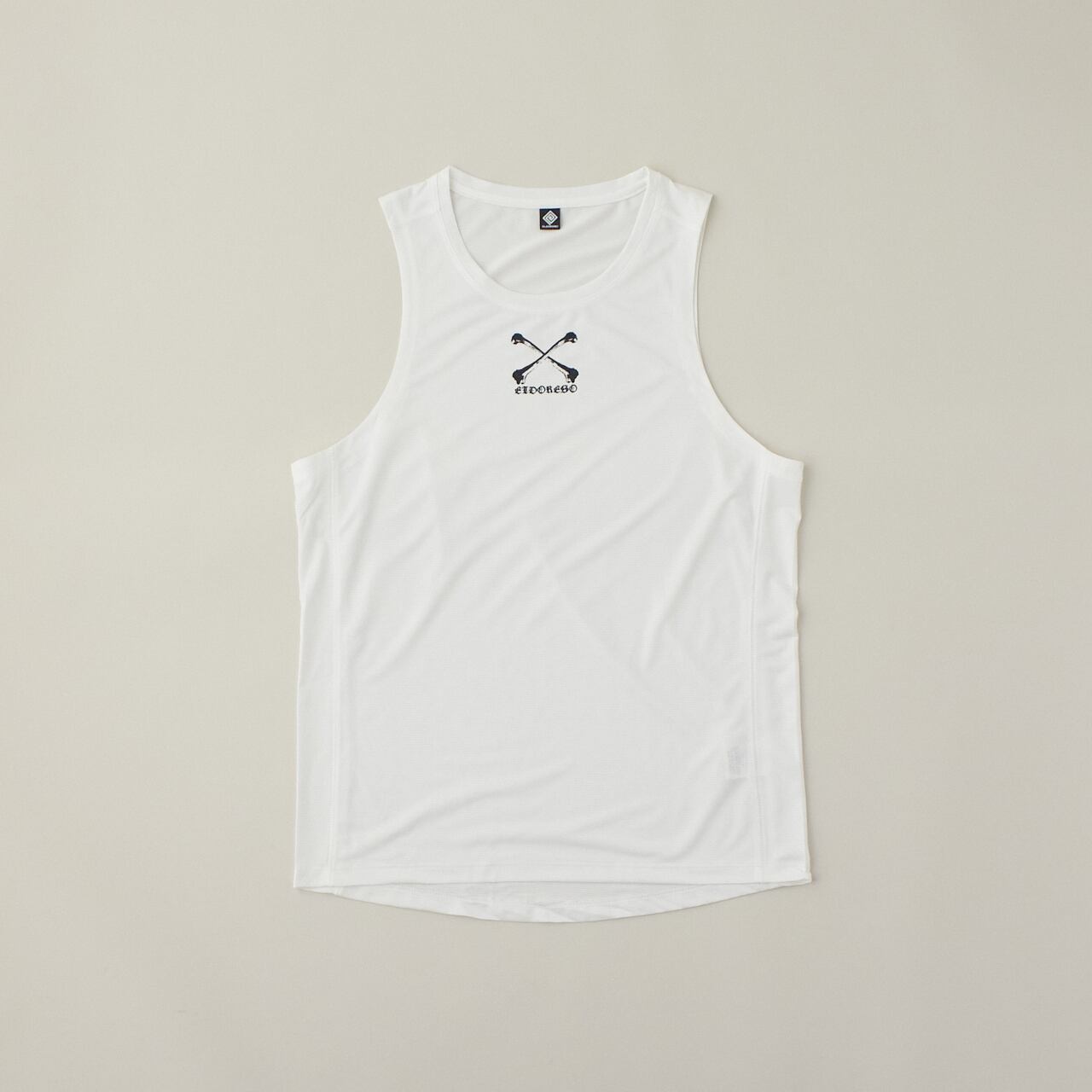 ELDORESO(エルドレッソ) Gebreselassie Tank(White) ランニング  
