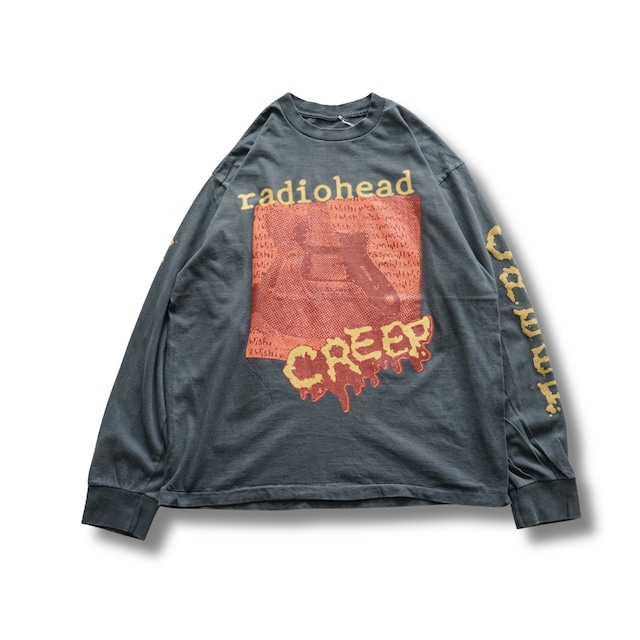 Radiohead レディオヘッド CREEP ロングスリーブTシャツ L XL|NA775 NA776 NA777 NA778