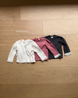 【予約/おまとめ割】mienbloomB(kids+250円) / lace tops