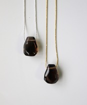 スモーキークォーツネックレス/023100