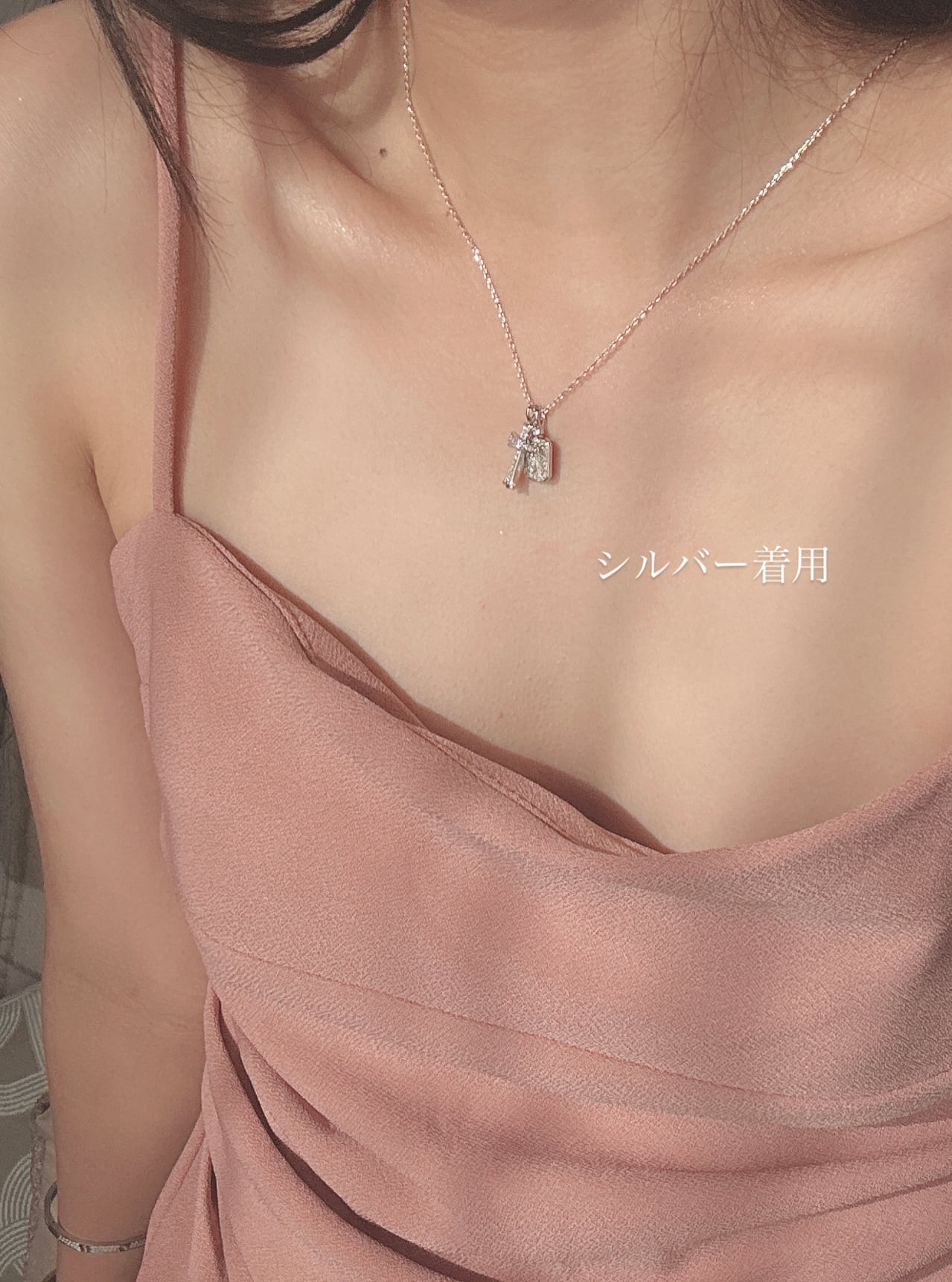 cross&logo plate necklace【174】 | SASSY ANGEL cross&logo plate necklace【174】 | SASSY ANGEL