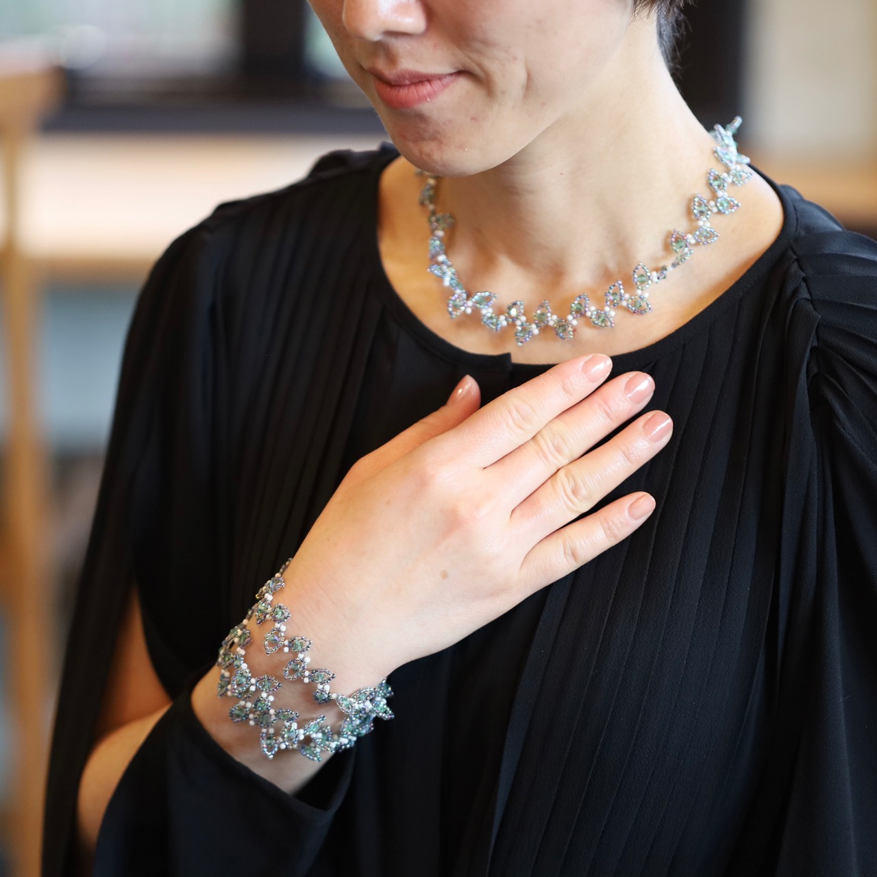 Urara 麗 ネックレス/Rainbow