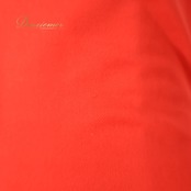 フラメンコ 衣装 ファルダ スカート レッド系 ハイウエスト ロング 赤 鮮やか 無地 シンプル 練習 レッスン 伸縮 ストレッチ ペチコート インナー 柔らかい生地 ダンス衣装 華やか ステージ イベント