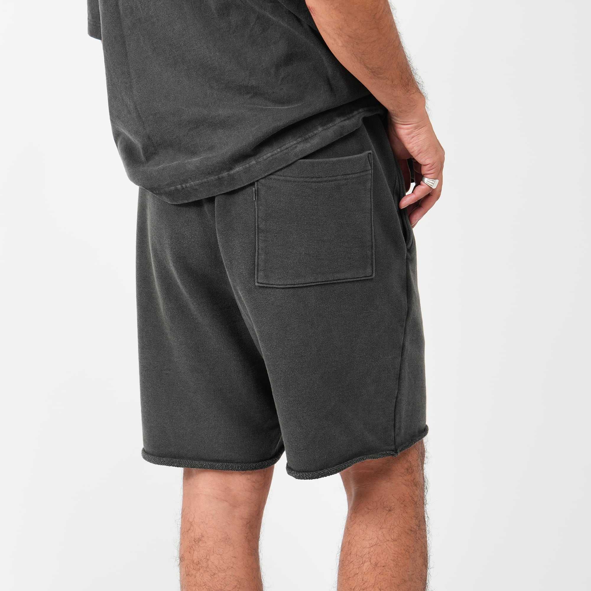 Pigment Dyed Relax Fit T-shirts (gray) | OVY