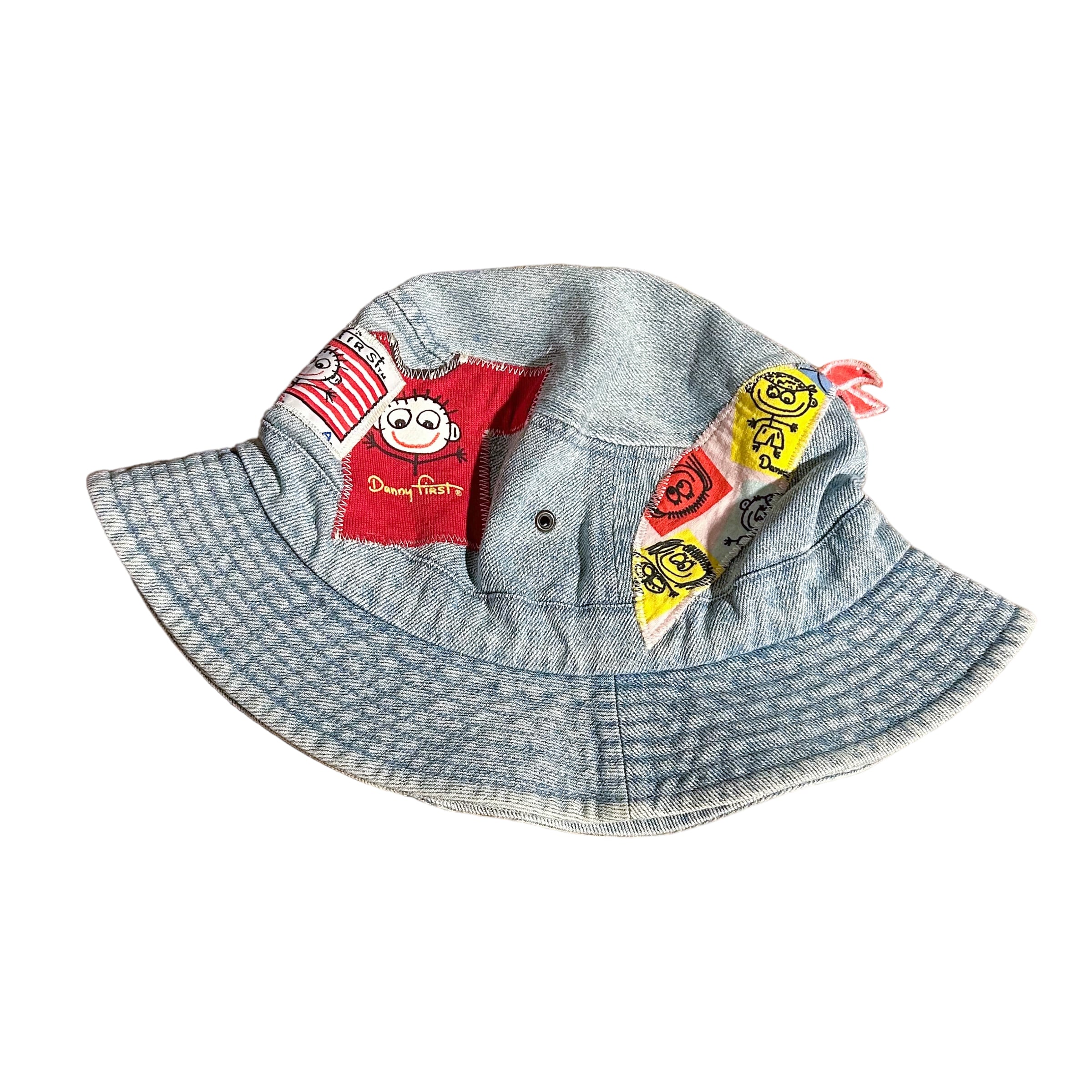 90's USA製 Danny first Patchwork Denim Hat / ダニーファースト