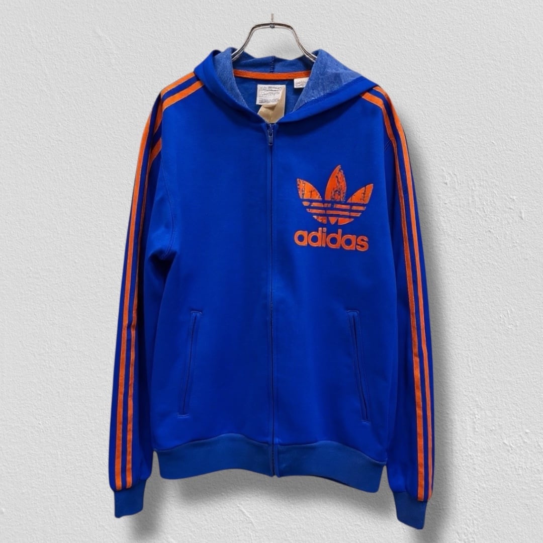 adidas アディダス サッカー トラックジャケット ジャージ Lサイズ 黒