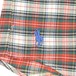 RALPH LAUREN / ラルフ ローレン 90s The Big Oxford ビッグオックスフォード タータンチェック 裾ポニー 長袖シャツ