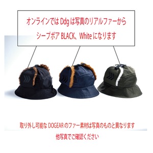 4way 5panel HAT with dog ear 《all season》