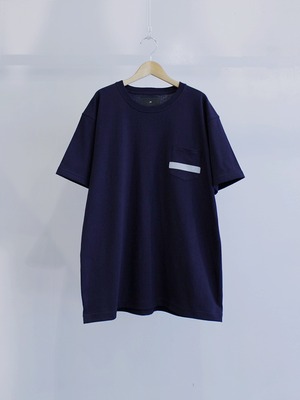 Garage.U.W FROCKEY POCKET TEE NAVY