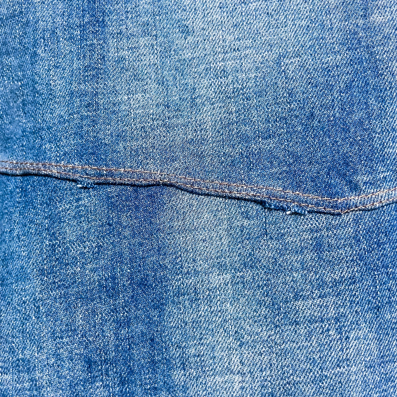 UNFINISHEDダメージデニムライダースジャケット