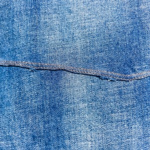 UNFINISHEDダメージデニムライダースジャケット