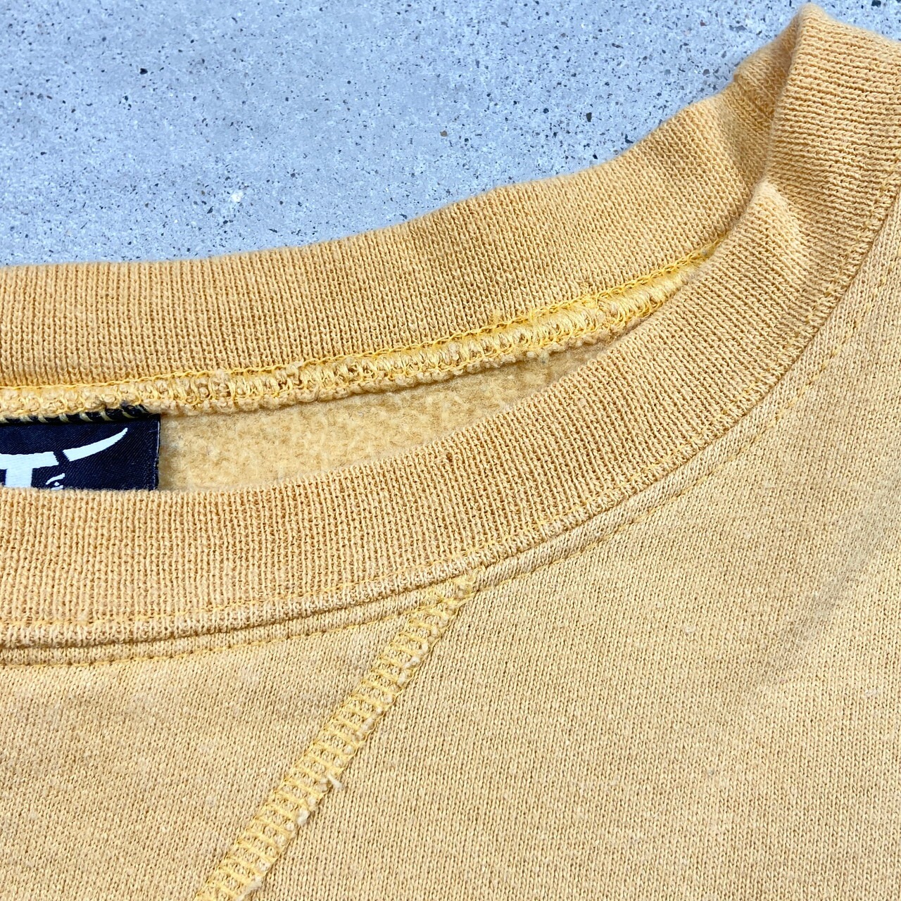 00年代 Continental Airlines 企業ロゴ刺繍 スウェットシャツ メンズXL 