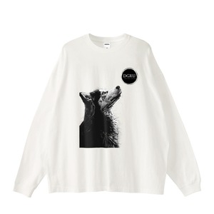 アラスカン・マラミュート　ルーズロングスリーブTシャツ