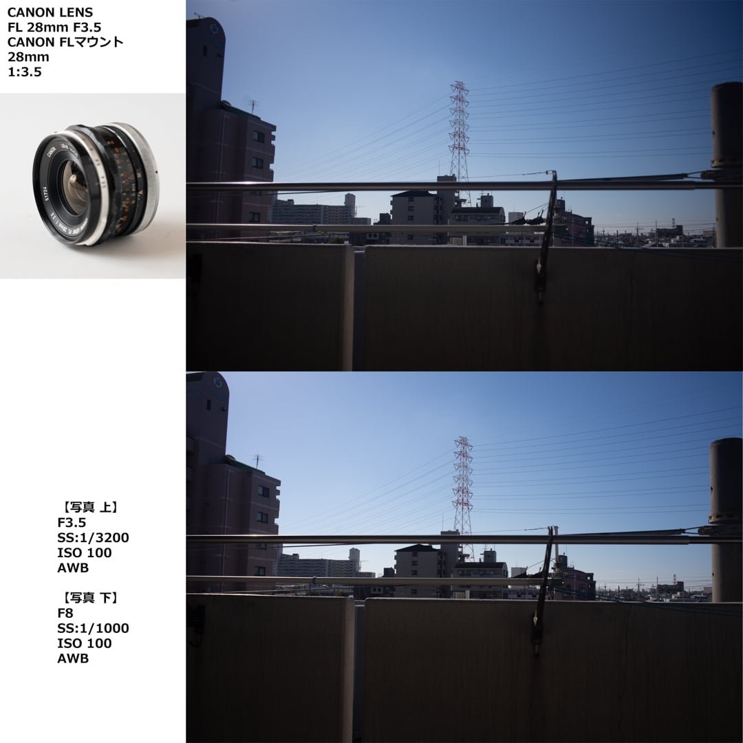 CANON LENS FL 28mm F3.5 【2102H25】 | studio 令宮 -REIGU- powered by BASE
