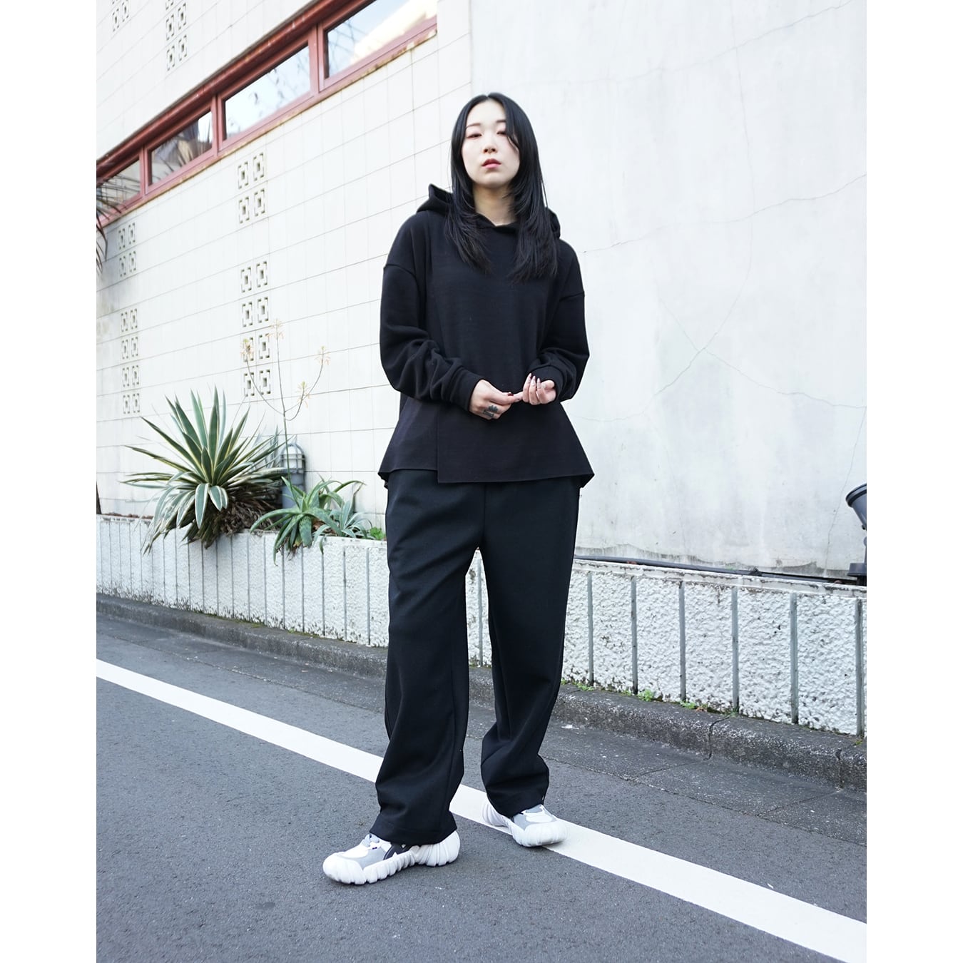 kujaku] (クジャク) 2024AW P-810 side cord easy pants | Clique