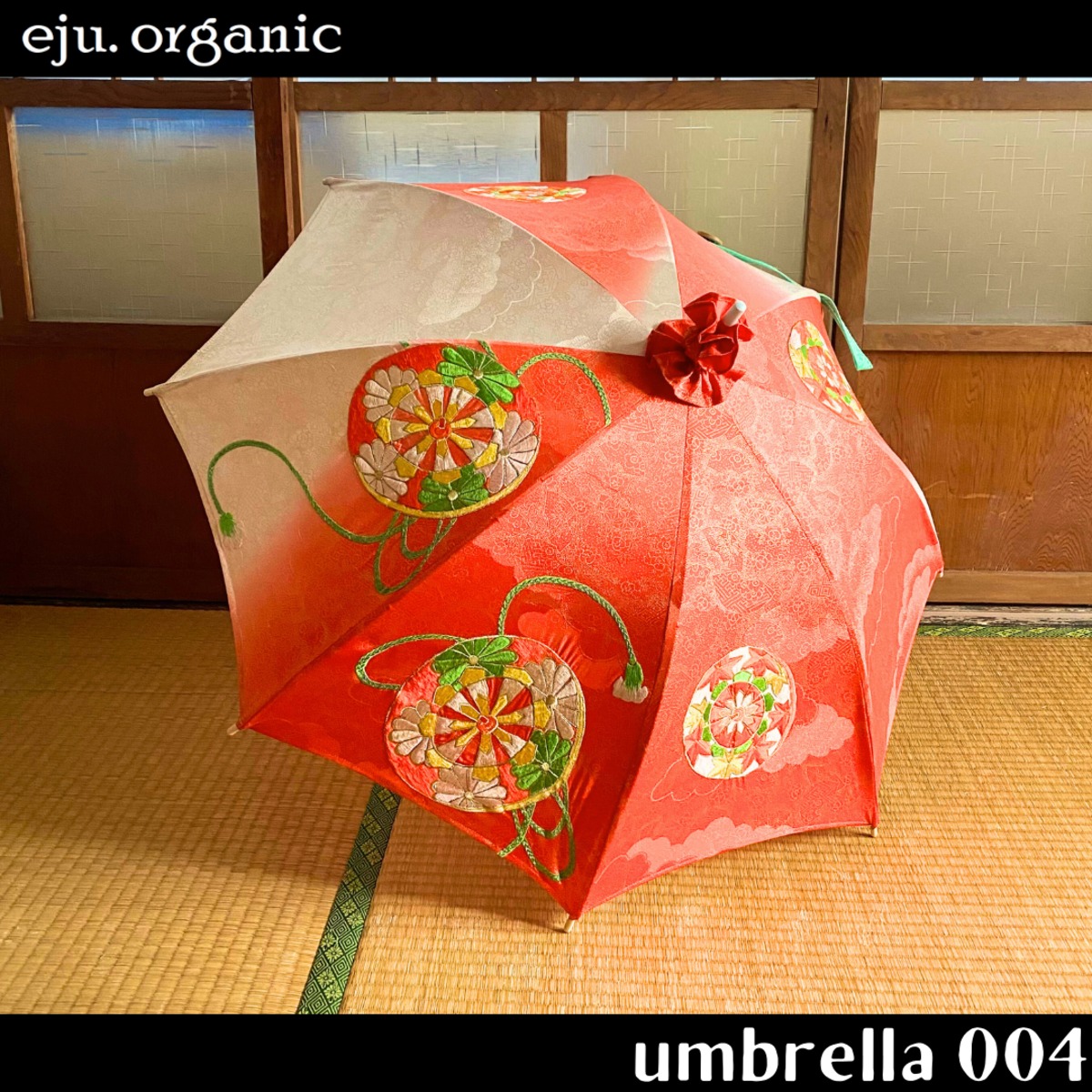 kimono umbrella 004 / kimono parasol 着物傘、着物日傘、新品、日本  