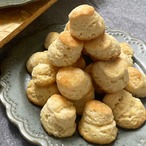 スコーンのはしっこで作った「プッチンポックン」