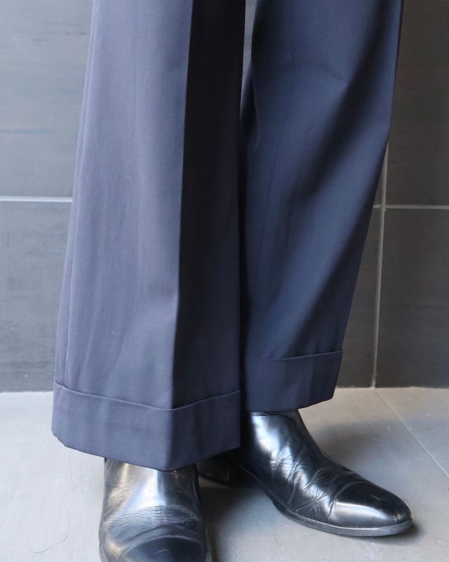 9/10th length center crease double slacks