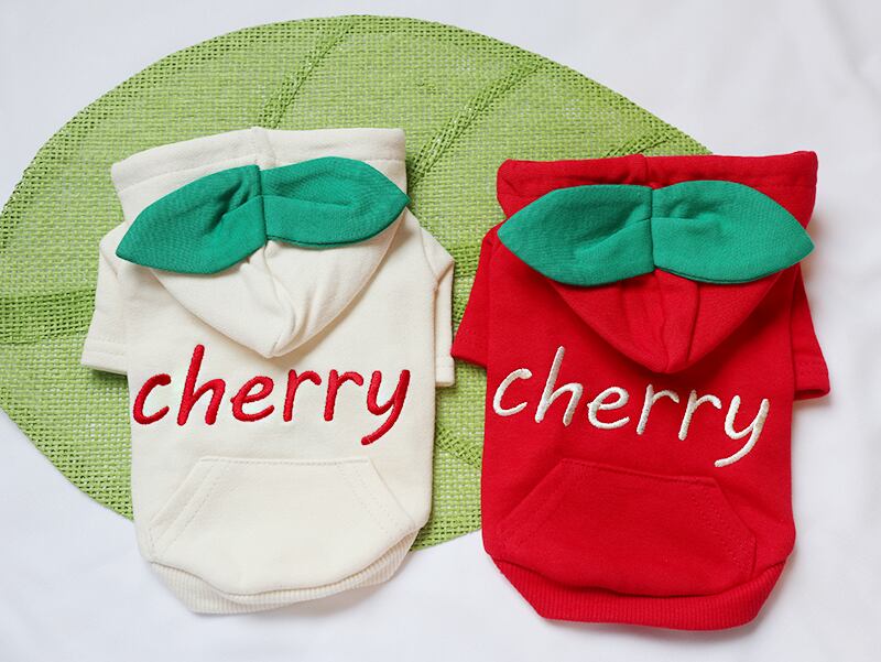 チェリーフードパーカー S ~ XL / 犬服 新作 秋冬 ドッグウェア ペット用品 犬 服 小型犬 中型犬 top53