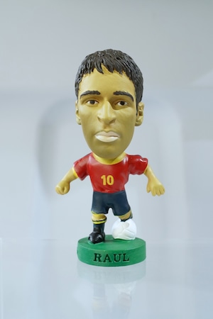 ラウール・ゴンサレス・ブランコ(Raúl González Blanco)PRO575 スペイン代表 No.10 Corinthian ProStars 2000 グリーン台座 サッカーフィギュア