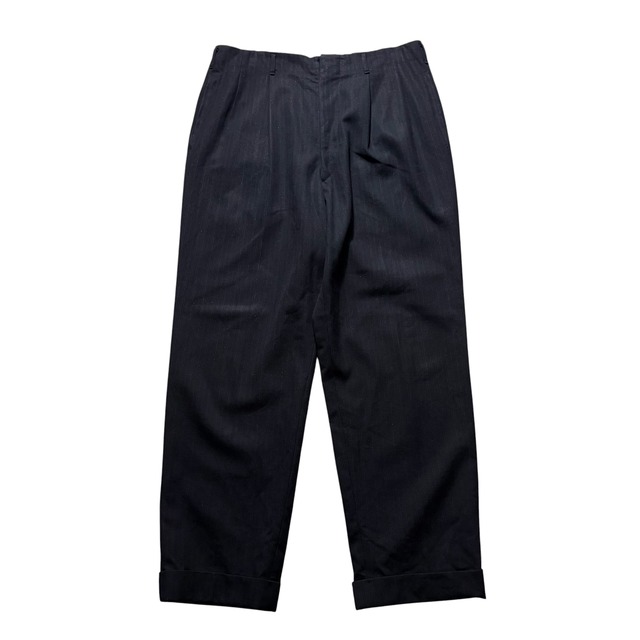 vintage 1960’s glitter stripe black slacks