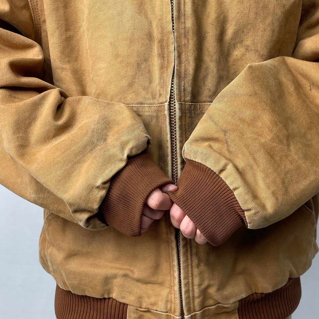 90年代 Carhartt カーハート ダック地 アクティブジャケット メンズXL