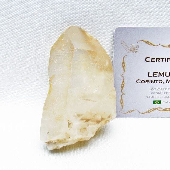 レムリアンシード シトリンクォーツ 原石 ブラジル ミナスジェライス州 コリント産 一点物 171-7237