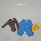 【取寄】SOYBEAN ドットココ上下セット|秋服|韓国子供服| 26/AT